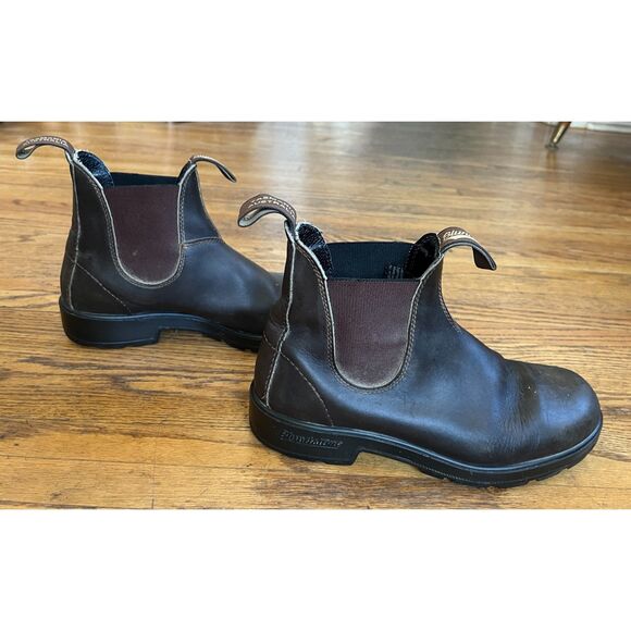 Blundstone Brown Pull Up Chelsea Boots  Women's Size 6.5 - Picture 4 of 11
